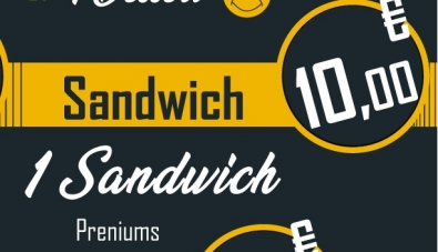 menu SANDWICH
